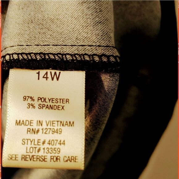 Women's Sleeveless Dress by Emma & Michele Size 14W EUC - Picture 7 of 9